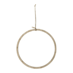 Wooden ring for hanging, DIY, medium, approx. 24 cm diameter - Versatile, creative, natural
