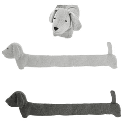 Hund Zugluftstopper, 2er Set, Türdichtung, Länge 85cm