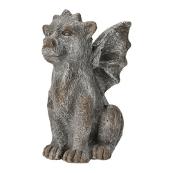 Imposante Drachenfigur, Höhe 41 cm