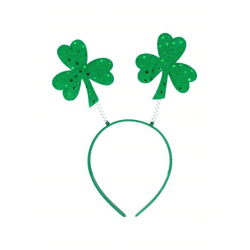 Irish Kleeblatt Kopfbügel Mit Pailletten - St. Patrick'S Day Zubehör