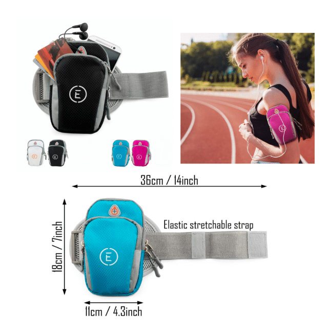 Jogging Laufen Armband Sporttasche Tasche Armtasche Fitnessarmband Laufarmband für Handy & Zubehör Restposten Mix