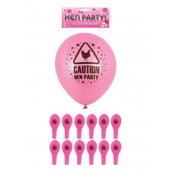 Junggesellenabschiedsballons 23 cm mit Aufdruck – Partydekoration