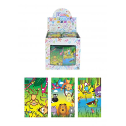 Jungle Notizbuch-Set 9,3 x 5,5 cm – 3er-Pack, Tiermuster, Taschenformat, ideal für Unterwegs