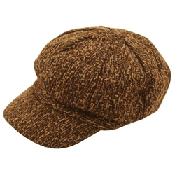 Kinder Flache Mütze - Klassische Tweed Schiebermütze Für Jungen & Mädchen, Alltagskleidung