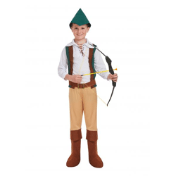 Kinder Jäger Kostüm, Größe Medium (7-9 Jahre), Abenteuer-Outfit Für Kinder