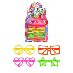 Kinderbrillen in verschiedenen Formen, 4 Stile