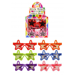 Kindersonnenbrille Stern - 6 verschiedene Farben