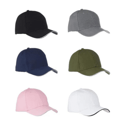 Klassische Baseball-Mütze, 6er-Pack