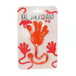 Klatschhand auf Karte mit den Maßen 22 x 14 cm.