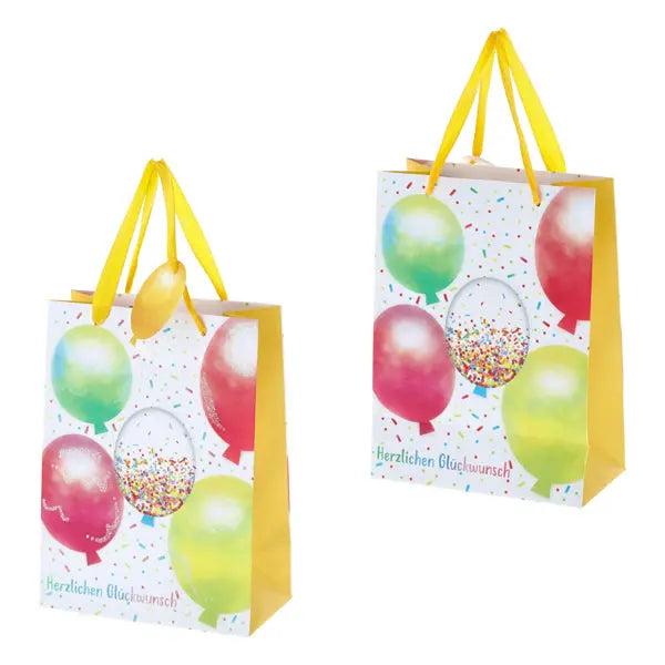 Small gift bag 'Congratulations', 14cm - Perfect for small gifts