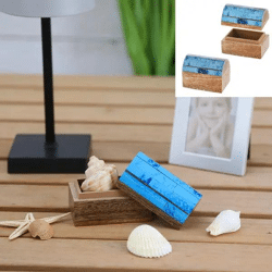 Kleine Maritime Schatzkiste, Nautisches Design, 8cm Breit