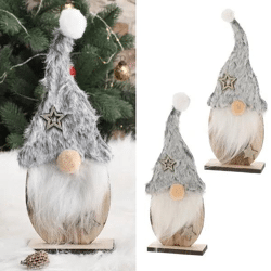 Kleine Stehende Wichtel, 2er-Set, Höhe ca. 23cm - Niedliche Dekofiguren