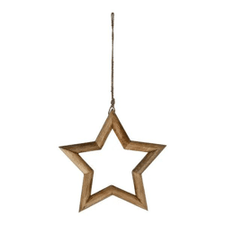 Kleiner Deko-Hängestern, 40x40 cm, Sternform