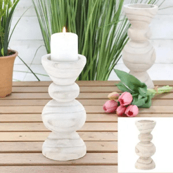 Kleiner Kerzenhalter, Design 2, 22 cm Hoch - Modernes Dekor-Element