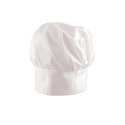 Kochmütze für Erwachsene | Professioneller weißer Küchenhut