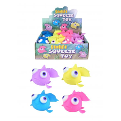 Komprimierbares Anti-Stress-Goldfischspielzeug auf 4 Arten