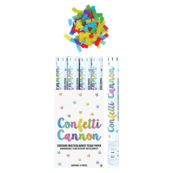 Konfetti-Kanone 50cm - Papier-Streamer für Feiern & Veranstaltungen