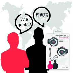 Kopfhörer Übersetzer-Set 