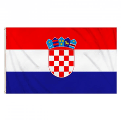 Kroatische Flagge, 5 x 3 Fuß, großes, langlebiges Outdoor-Nationalbanner von Kroatien