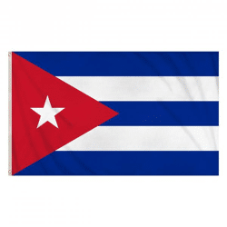 Cuba flag 5 feet x 3 feet - robust polyester national flag with vibrant colors