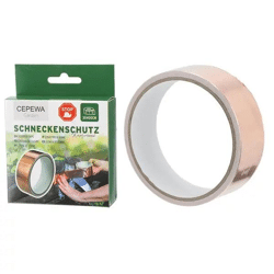 Kupferband gegen Schnecken, 3 Rollen je 400cm, Gartenabwehr