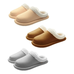 Kuschelige Wolken Winterhausschuhe für Kinder, 3er-Set, Größen 28-35 - Weich & Warm