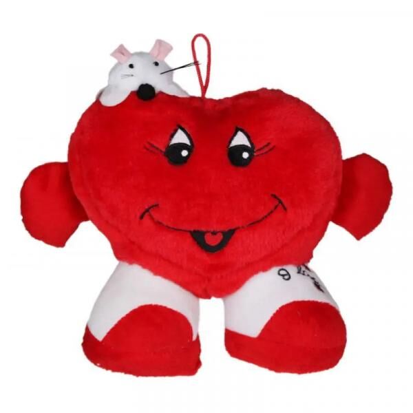 Kuscheliges Pl&uuml;schherz "Herzboy", 15cm