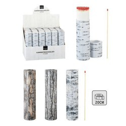 Lange Kaminstreichhölzer, 20 cm, 75er Pack - Sicher & Effektiv