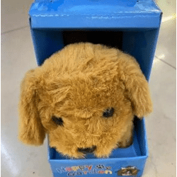 Laufender Hund mit Sound, 17cm Hoch, 4er-Set, Interaktives Spielzeug für Kinder