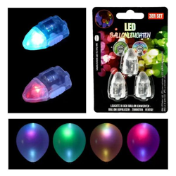 LED-Ballonbeleuchtung, 3er-Pack, Strahlende Deko für Feste