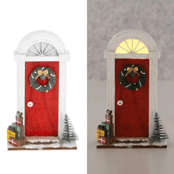 LED-beleuchtete Weihnachtsportal-Standdeko, 20cm Höhe