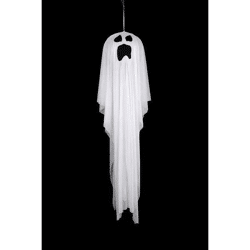LED-Geist mit Lampion, animiert - Halloween-Deko, ca. 150cm hoch