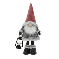 LED-Laterne Wichtel Udo, ca. 40cm hoch – Zauberhafte Deko