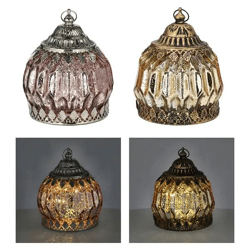 LED-Laternen-Deko, Ø 15cm, Doppelpack – Stimmungsvolle Beleuchtung