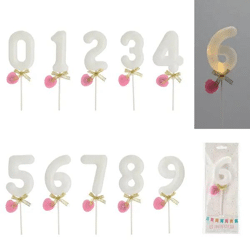 LED-Zahlen-Stecker, 10/s - Leuchtende Deko-Zahlen für kreative Anlässe und Veranstaltungen