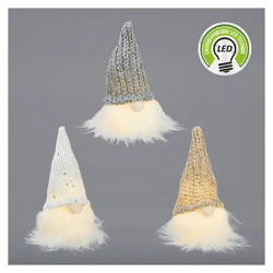 LED Zwerg, Seil, 3 Stück pro Set, klein, ca. 15 cmH