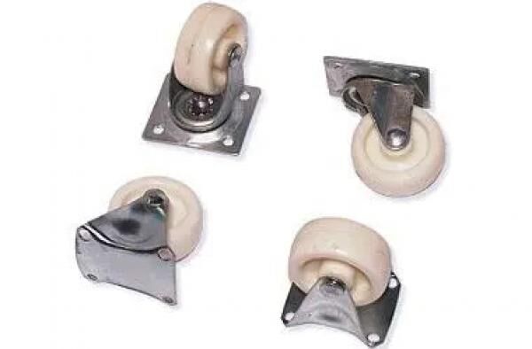 LENKROLLERSATZ: Hochwertiger Lenkrollensatz f&uuml;r vielseitige Mobilit&auml;t und einfache Handhabung