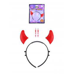 Leuchtende Hörner, 5-teiliges Set – perfekt für Partys und Kostüme