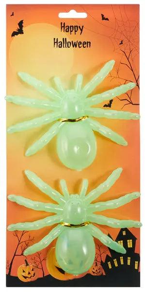 Leuchtende Nachtleuchtende Spinnen, 2er-Set, Ca. 10x7cm