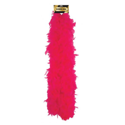 Leuchtende Rosa Federboa – 150cm, Flauschig & Stilvoll, Ideal für Kostümpartys & Karneval