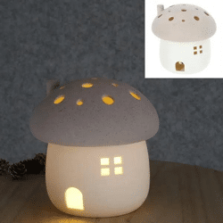Leuchtender Pilz, ungefähr 14x15cm - Verleihen Sie Ihrem Raum mit LED-Pilzen einen zauberhaften Glanz