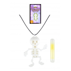 Leuchtendes Skelett am Hänger – gruselige Halloween-Dekoration