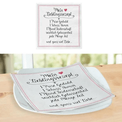 Lieblingsrezept Servietten - 20er Pack für kulinarische Events