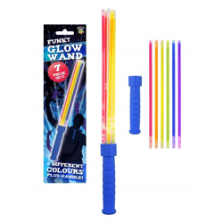 Light Stab Magic Stab Set, 7-teilig, bunte Leuchtstäbe, Partyzubehör & Dekoration