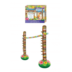 Limbo Set Aufblasbar, 3 Teile: 182cm & 177cm Stangen – Outdoor-Spielzeug für Partys