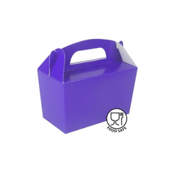 Lunchbox Lila, 12L x 7B x 6H cm, kompakte & robuste Lunchbox