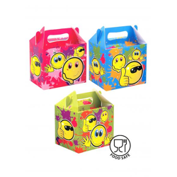 Lunchbox Smile, 14L x 9,5B x 12H cm, in 3 verschiedenen Designs