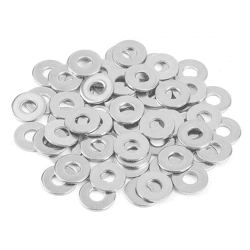 M8 Unterlegscheiben - Edelstahl & Rostfrei - Flache Sicherungsscheiben & Karosseriescheiben für Schrauben & Muttern & Gewinde