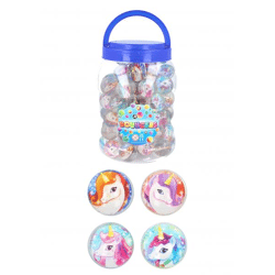 Magische Einhorn-Kugeldüsen – 3,3 cm Durchmesser, 4 verschiedene Farben – Spaßspielzeug für Kinder