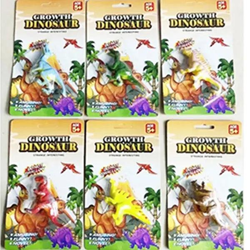 Magisches DINO Set, 6 verschiedene Miniaturfiguren, 9cm - Zauberhaftes Spielset